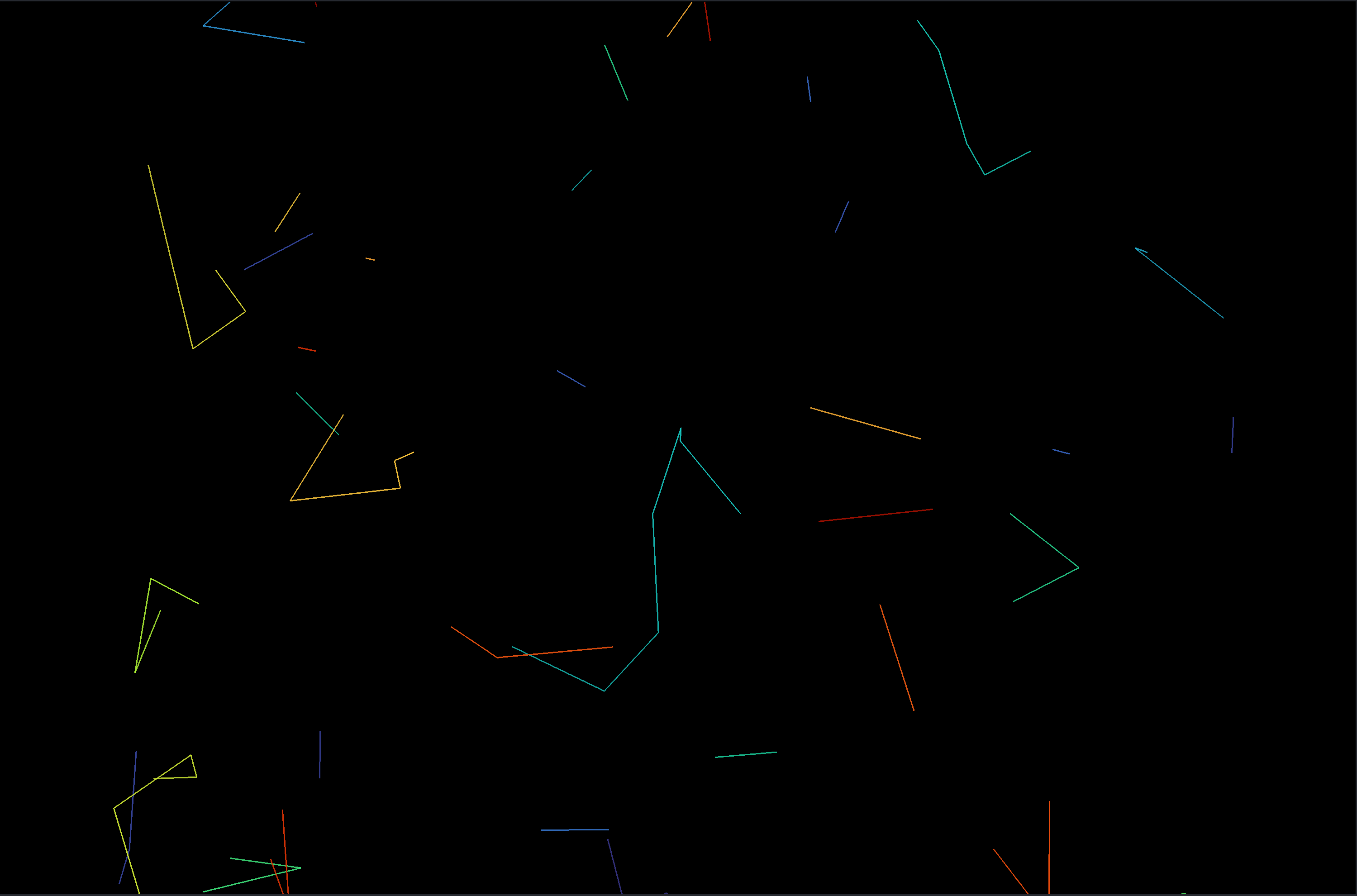 Affichage vectoriel des trajectoires